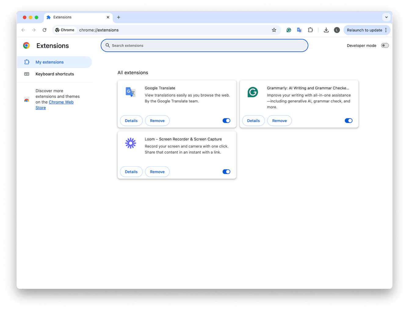 How to uninstall the Loom Chrome extension